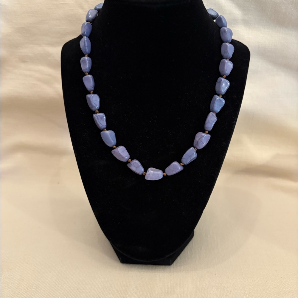 Premier Designs Lavender Beaded Necklace